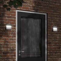 Buitenwandlamp LED gegoten aluminium zwart