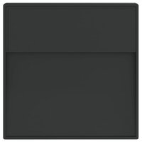 Buitenwandlamp LED gegoten aluminium zwart