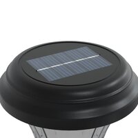 Tuinpadverlichting 12 st solar met grondpennen wit