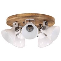 Plafondlamp 25 W E27 50x50x25 cm wit