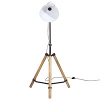 Vloerlamp 25 W E27 75x75x90-150 cm wit