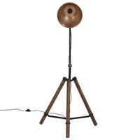 Vloerlamp 25 W E27 75x75x90-150 cm antiek messingkleurig