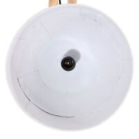 Plafondlamp 25 W E27 105x30x65-108 cm verweerd rood