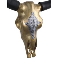 Buffelhoofd decoratief L 80x10x80 cm