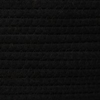 Opbergmand &Oslash; 49x65 cm katoen zwart en wit