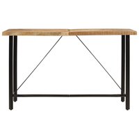 Bartafel 180x70x107 cm massief mangohout en ijzer