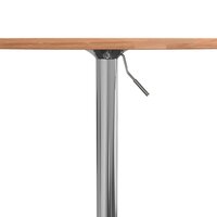 Bartafel &Oslash; 50x89,5 cm massief beukenhout