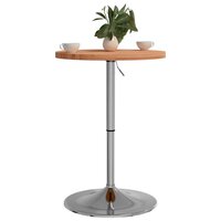 Bartafel &Oslash; 50x90,5 cm massief beukenhout
