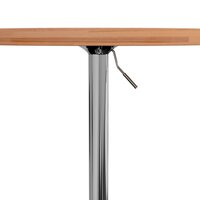 Bartafel &Oslash; 50x90,5 cm massief beukenhout