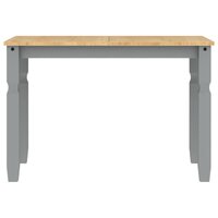 Eettafel Corona 112x60x75 cm massief grenenhout grijs