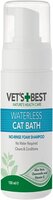 Vets Best Waterless Cat Bath 150 ML