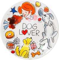 Blond Amsterdam Mok Dog Lover Xl 0,5 LTR 9X9X13,5 CM