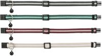 Trixie Halsband Kat Strepen Elastisch Assorti 4 ST