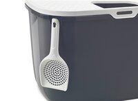 Savic Kattenbak Hop In Antraciet / Wit 58,5X39X39,5 CM