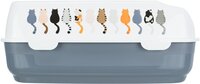 Trixie Kattenbak Delio Paars / Wit 48X35X20 CM