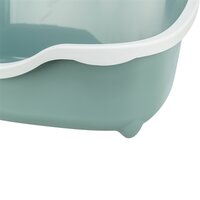 Trixie Kattenbak Open Davio Groen / Wit 56X39X26 CM