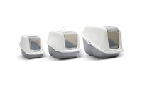 Savic Kattenbak Nestor Giant Wit / Lichtgrijs 75,5X56X55,5 CM