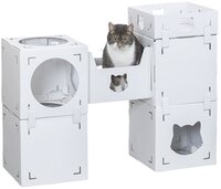 Trixie Kattenmeubel Casa Cara Karton Wit 93X30,5X72 CM