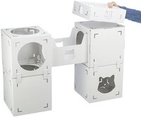 Trixie Kattenmeubel Casa Cara Karton Wit 93X30,5X72 CM