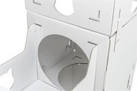 Trixie Kattenmeubel Casa Cara Karton Wit 93X30,5X72 CM