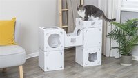 Trixie Kattenmeubel Casa Cara Karton Wit 93X30,5X72 CM