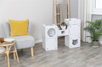 Trixie Kattenmeubel Casa Cara Karton Wit 93X30,5X72 CM