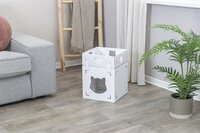 Trixie Kattenmeubel Casa Cara Karton Wit 93X30,5X72 CM