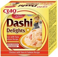 Inaba Dashi Delights Chicken With Tuna &amp; Salmon Recipe 70 GR