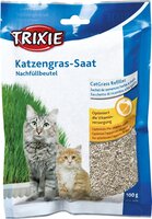 Trixie Kattengras Zaad Navulzakje Voor #4232 12X100 GR