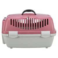 Trixie Reismand Capri Lichtgrijs / Oudroze XS 48X32X31 CM
