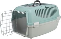 Trixie Reismand Capri Open Top Lichtgrijs / Salie S 61X40X38 CM