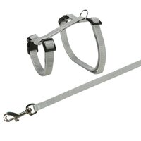 Trixie Tuig Met Riem Konijnen Assorti 25-44X1CM / 125 CM 4 ST