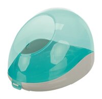 Trixie Zandbad Degoes / Chinchilla&#039;s Kunststof Grijs / Turquoise 27X16X18 CM 2 ST