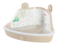 Zolux Hoektoilet Knaagdier Beige 32X25X15 CM
