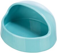 Trixie Zandbad Muizen/Hamsters Keramiek Turquoise 16X14X8 CM 3 ST
