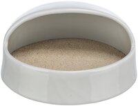 Trixie Zandbad Degoes/Hamsters Keramiek Grijs 20X16X10 CM 3 ST