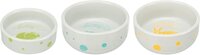 Trixie Voerbak / Waterbak Keramiek Spotlight Konijn Assorti 11 CM 4ST