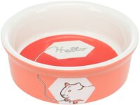 Trixie Voerbak / Waterbak Keramiek Strip Cavia Assorti 11 CM  4ST