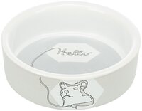 Trixie Voerbak / Waterbak Keramiek Strip Hamster Assorti 8 CM 4ST
