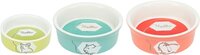 Trixie Voerbak / Waterbak Keramiek Strip Hamster Assorti 8 CM 4ST
