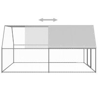 Kippenhok 3x4x2 m gegalvaniseerd staal