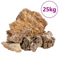 Drakenstenen 25 kg 5-30 cm bruin