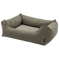 Hondenbed voor buiten Manchester 120x95x28 cm taupe
