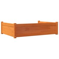 Hondenmand 105,5x75,5x28 cm massief grenenhout wasbruin