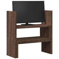 Bureau organiser 40x17x41 cm bewerkt hout bruin eikenkleurig