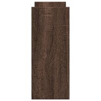 Bureau organiser 40x17x41 cm bewerkt hout bruin eikenkleurig
