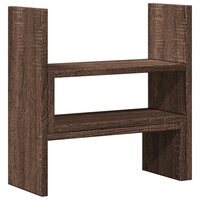 Bureau organiser 40x17x41 cm bewerkt hout bruin eikenkleurig
