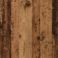 Monitorstandaard verstelbaar 60x24x10,5 cm hout oud houtkleurig
