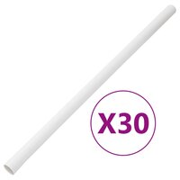 Kabelgoten met klemmen &Oslash;30 mm 30 m PVC