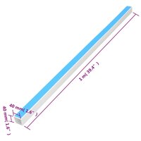 Kabelgoot zelfklevend 40x40 mm 30 m PVC